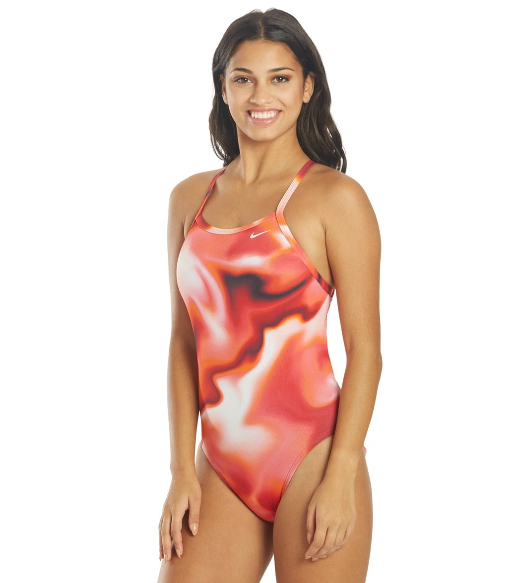 Nike Women's Amp Axis Racerback One Piece Swimsuit - Image 5