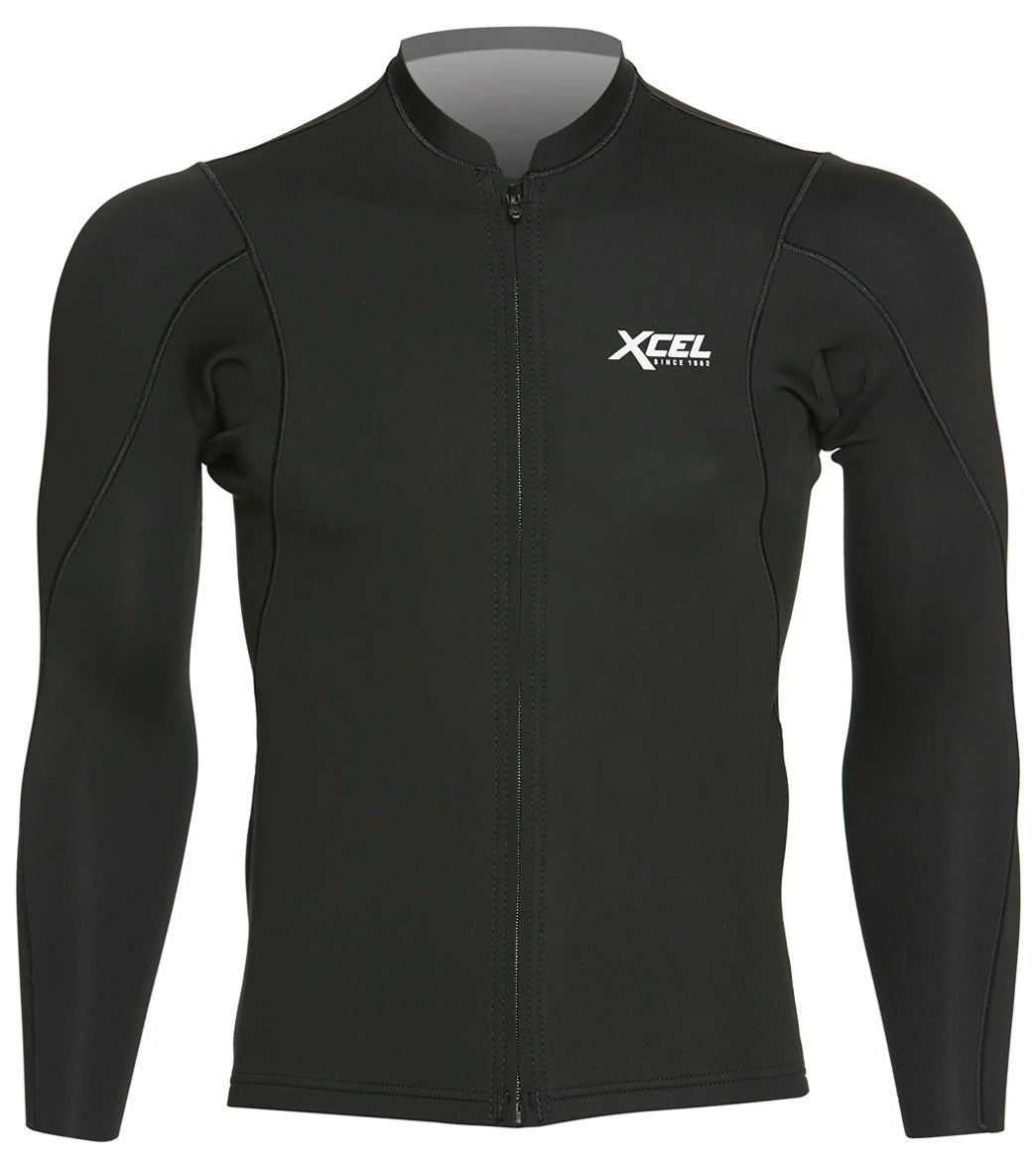 Xcel Men's Axis 1/.05mm Long Sleeve Front Zip Jacket