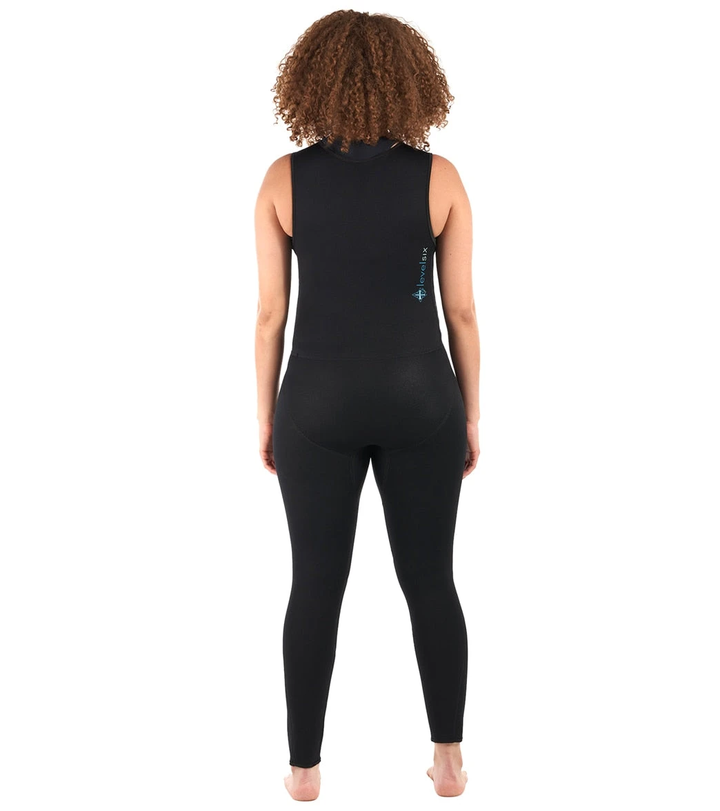 Level Six Women's Farmer Jane Front Zip Long Jane Neoprene Wetsuit - Image 3