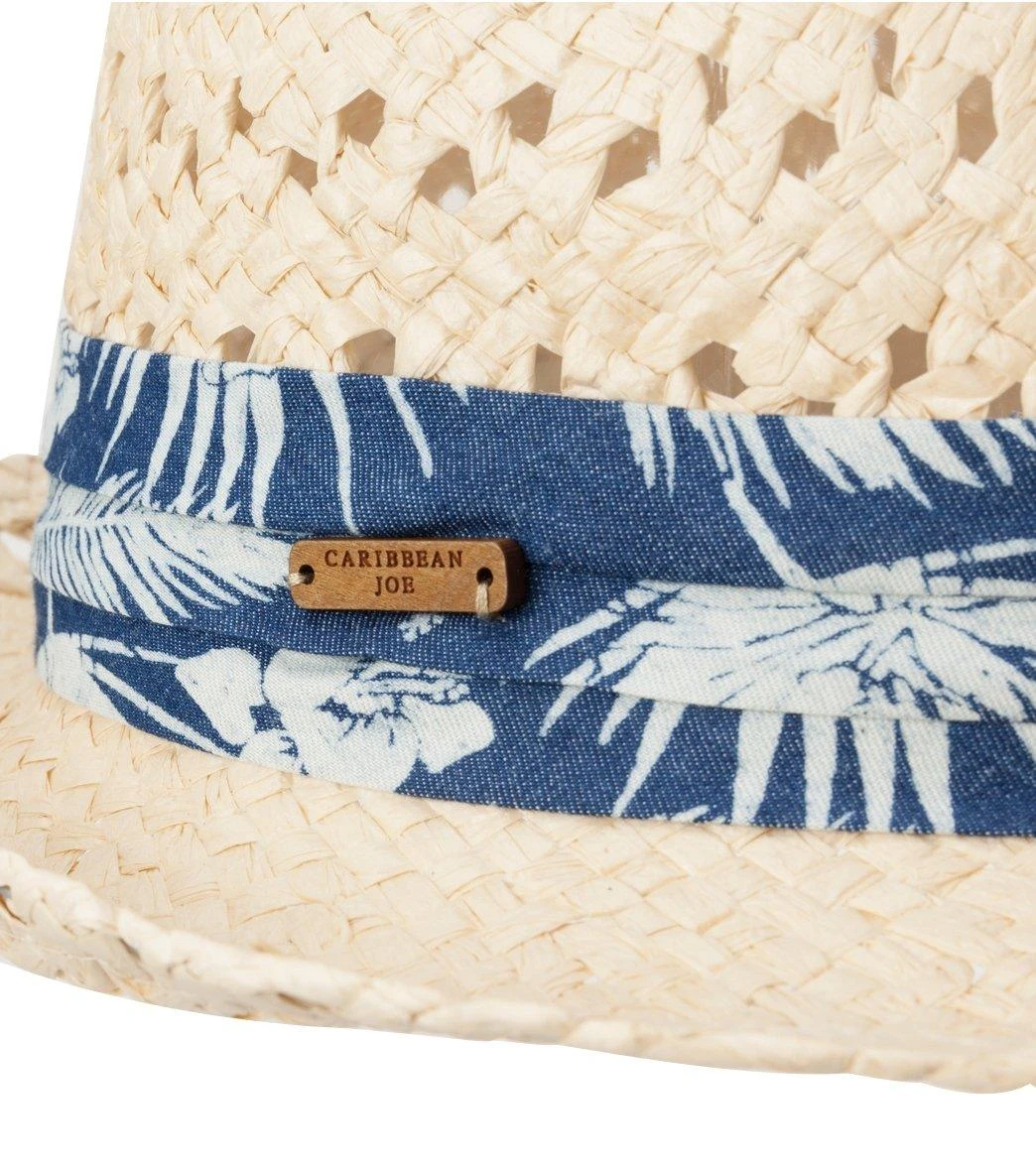 Women's Caribbean Joe Hampton Palms Hat - Image 4