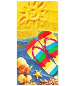 Dohler Sunny Beach Beach Towel 30" X 60"