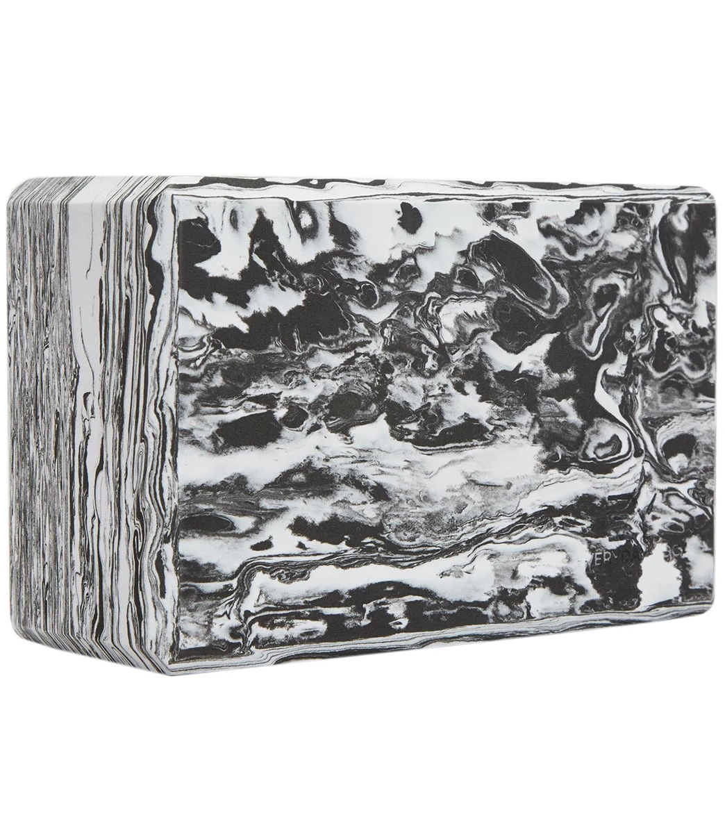 4 Inch Marbled Foam Yoga Block - Image 2