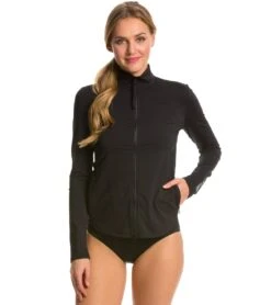 Lake Zip Up Long Sleeve Rashguard