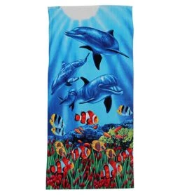 Dolphin Pool Towel