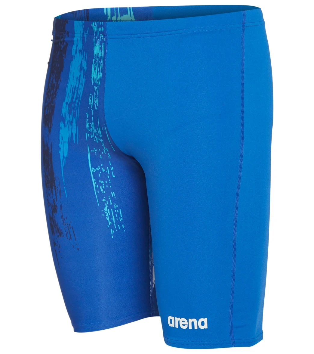Arena Men's Team Painted Stripes Jammer Swimsuit - Image 6
