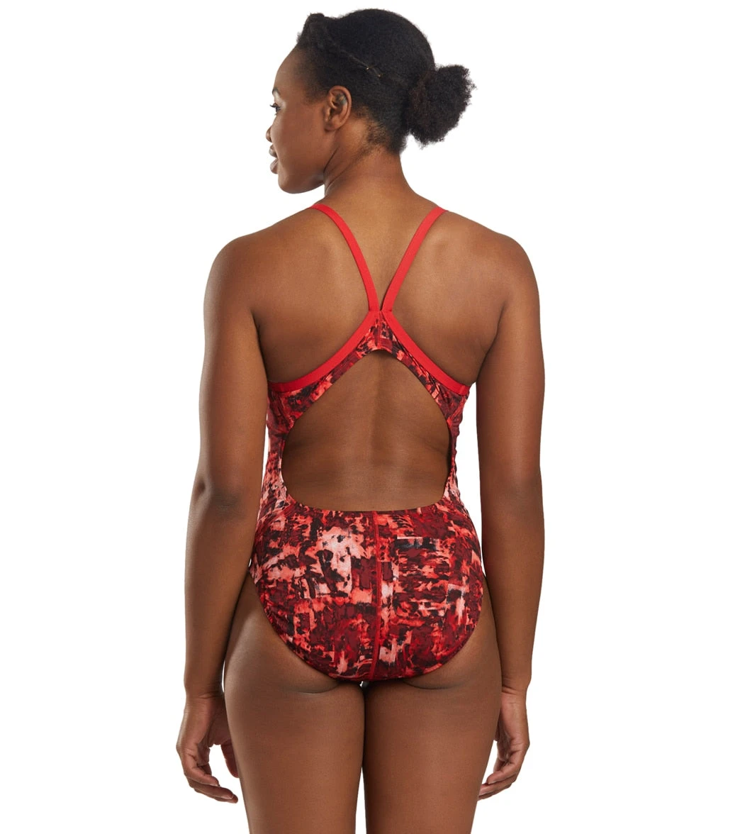 Nike Women's HydraStrong Fire Racerback One Piece Swimsuit - Image 3