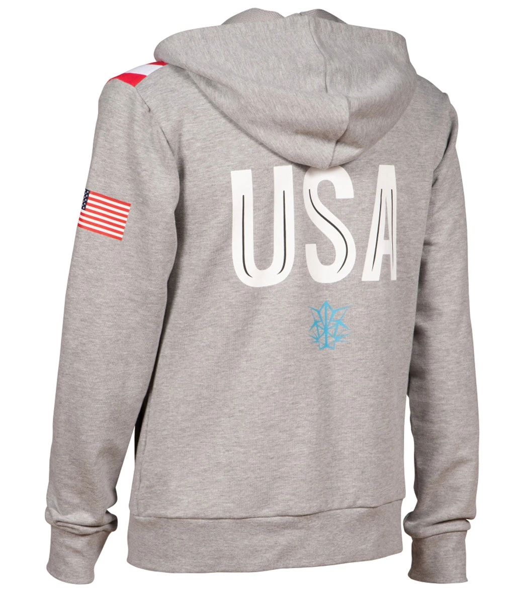 Arena Unisex OG Hooded Front Zip Jacket - Image 5