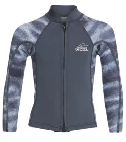 Xcel Juan Sharks Axis 2/1mm Long Sleeve Front Zip Jacket (Little Kid, Big Kid)