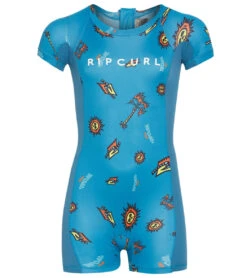 Rip Curl Boys' Short Sleeve UV 50+ Springsuit (Toddler, Little Kid)