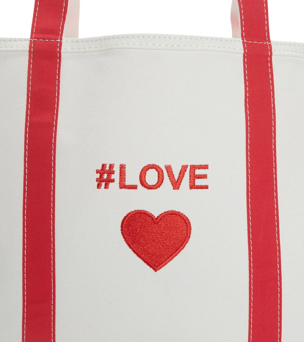 #LOVE "Heart" Beach Tote - Image 4