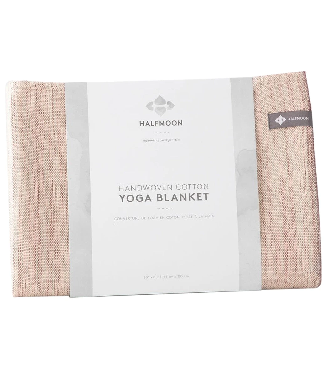 Melange Cotton Yoga Blanket - Image 2