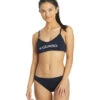 Women's Open V Back Lifeguard Two Piece Swimsuit Set