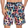Reebok Men's On Da Block 9" Swim Trunks