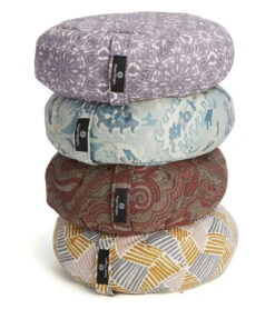 Zafu Printed Yoga Meditation Cushion