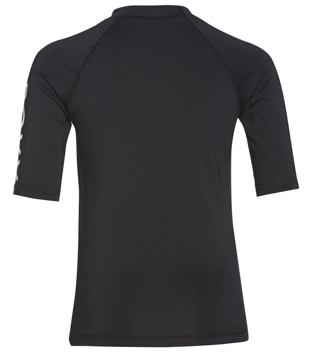 Roxy Girls' Whole Hearted Short Sleeve Rashguard (Toddler, Little Kid) - Image 2