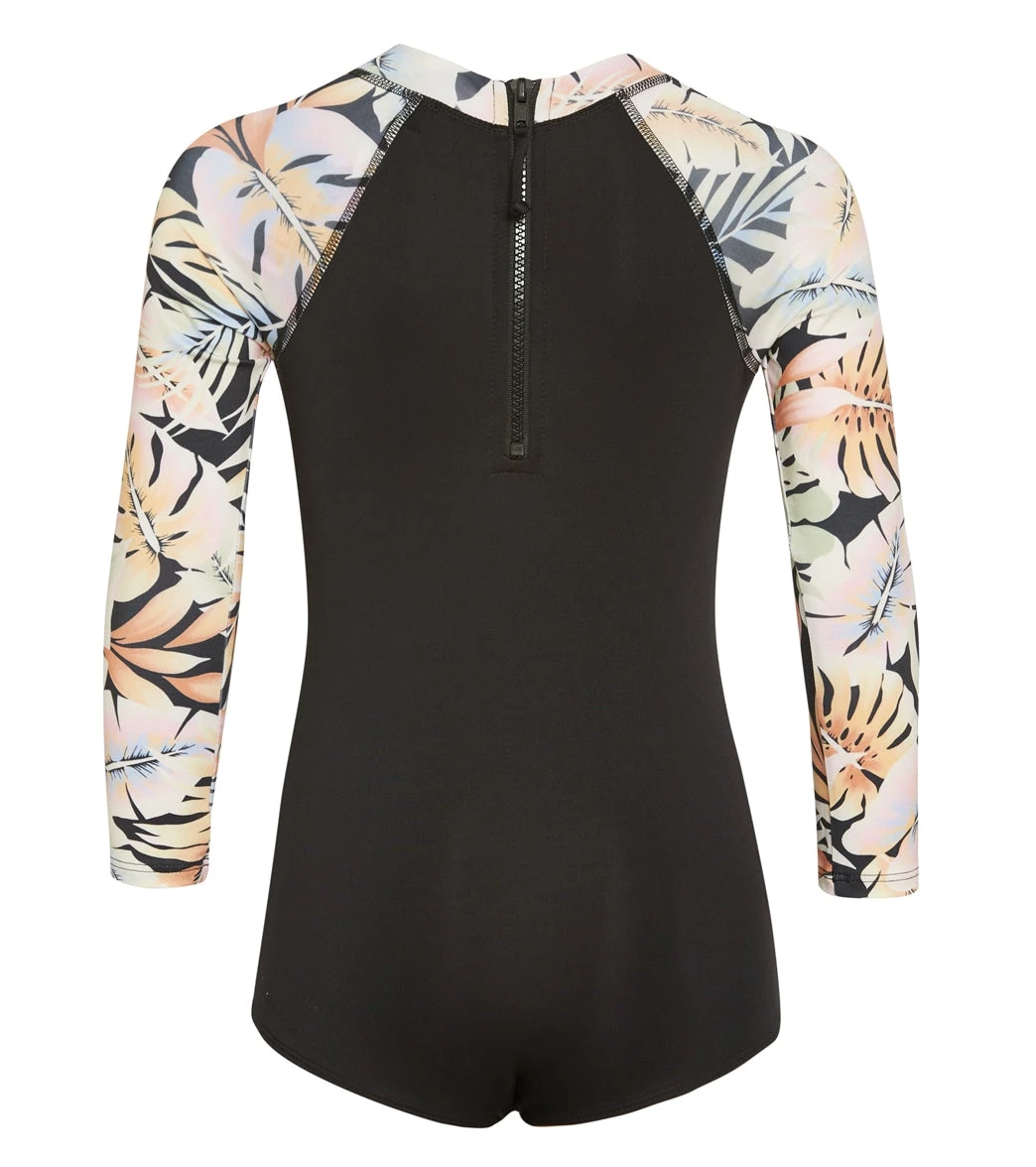 Billabong Girls' Core Boyshort Bodysuit (Little Kid, Big Kid) - Image 2