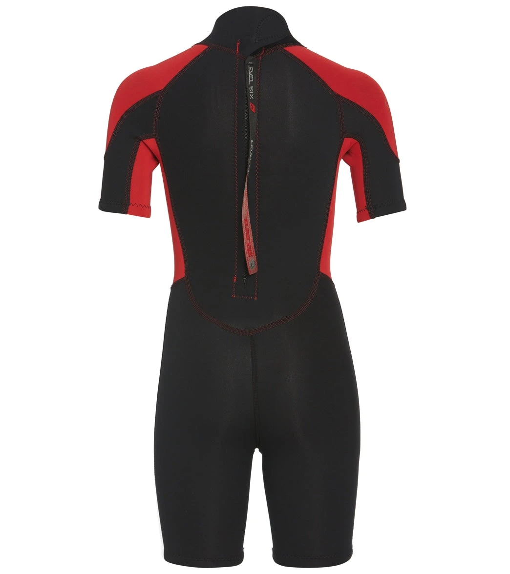 Level Six Youth 2.5mm Shorty Neoprene Wetsuit - Image 2