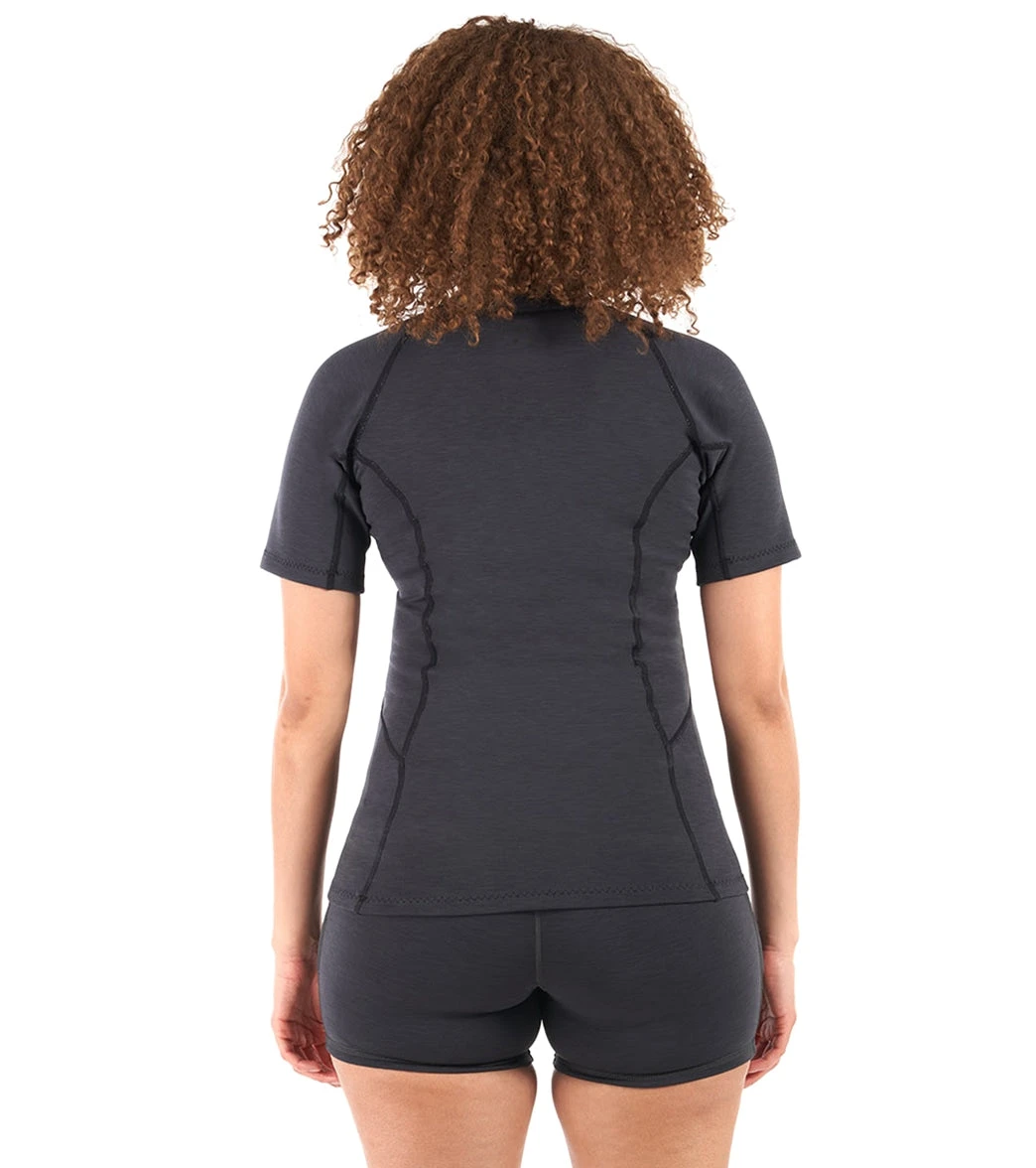 Level Six Women's 0.5mm Sombrio Short Sleeve Neoprene Top - Image 3