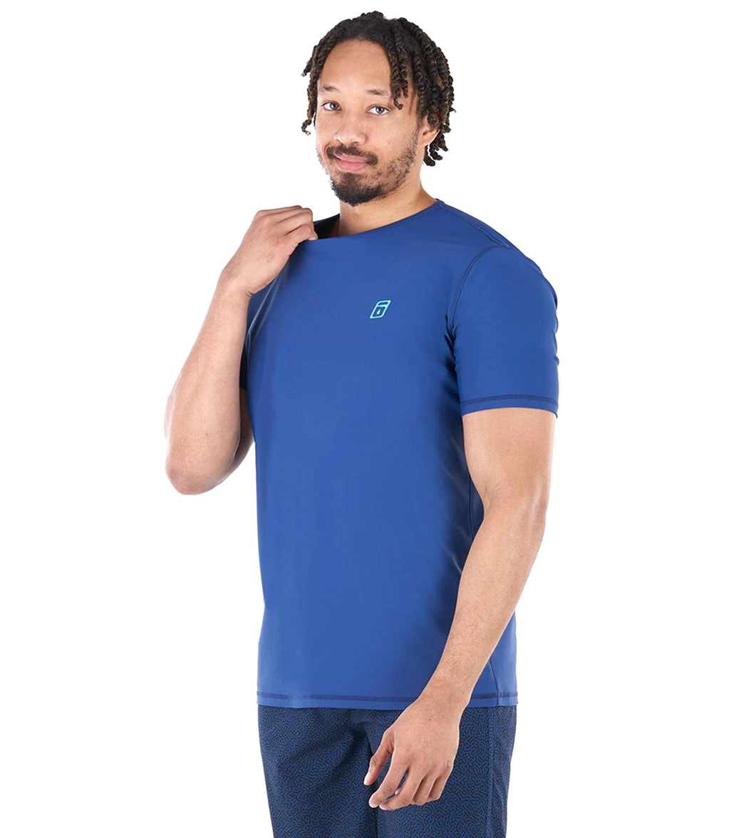 Level Six Men's Coastal Short Sleeve Loose Fitting Surf Tee - Image 2