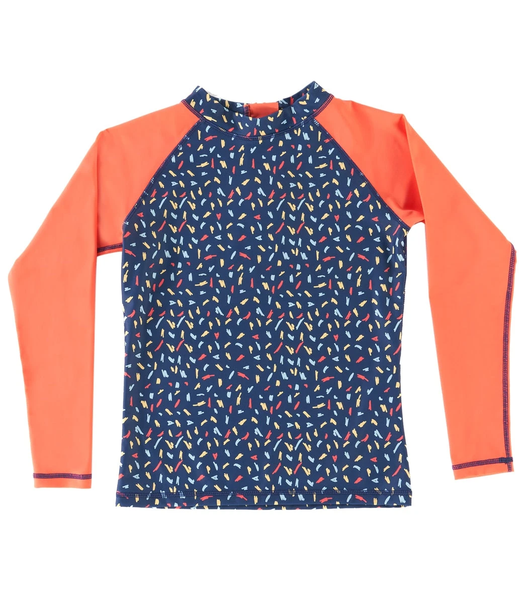 Level Six Girl's Stella Long Sleeve UPF 50+ Rash Guard