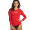 Lifeguard Women's Crew Neck Long Sleeve Rash Lifeguard