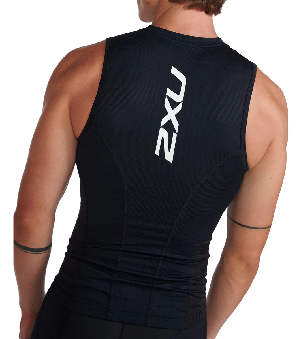 2XU Men's Aero Tri Singlet - Image 6