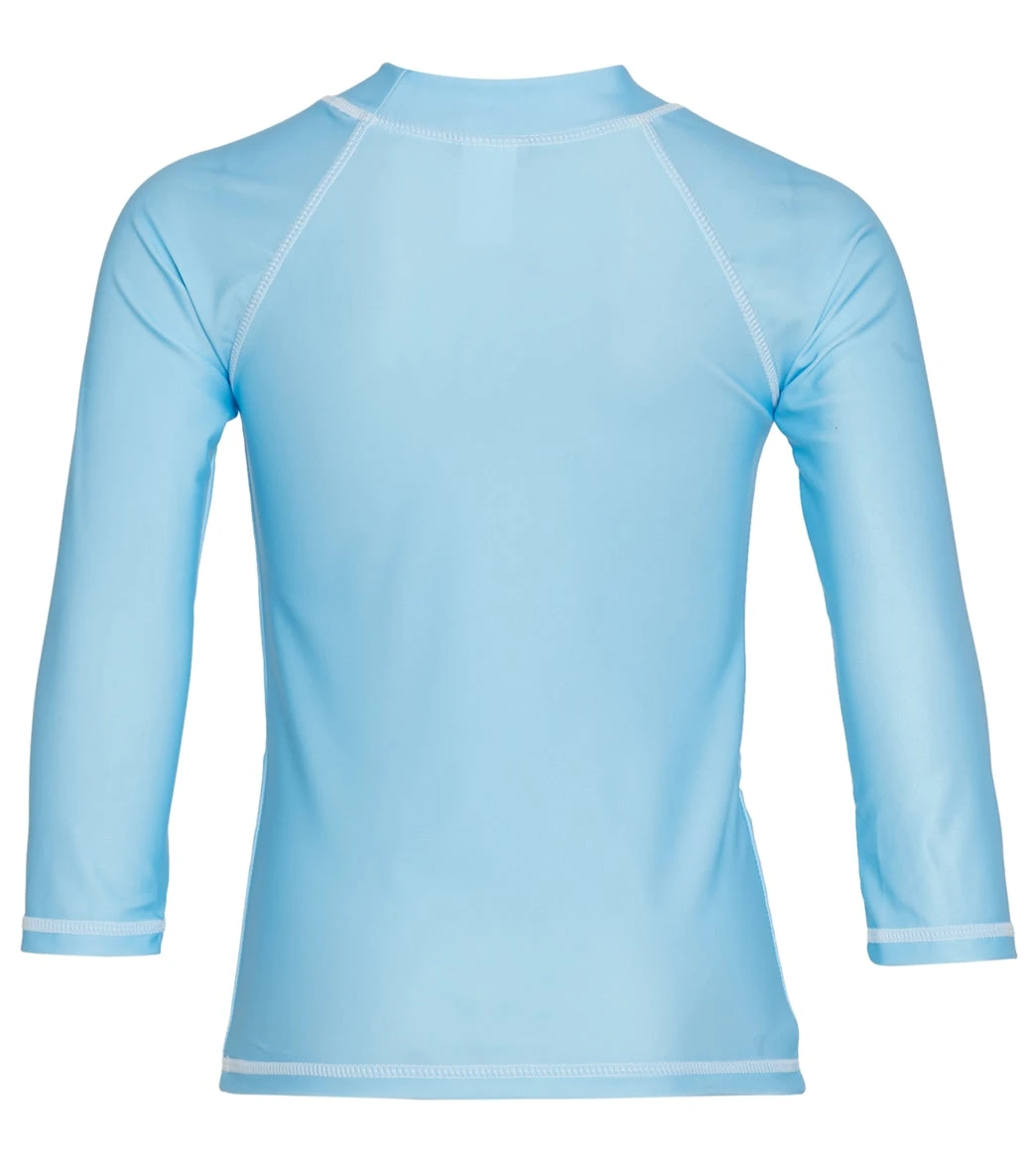 Girls' Seahorse Reef Long Sleeve UPF 50+ Rashguard (Baby, Toddler, Little Kid) - Image 2
