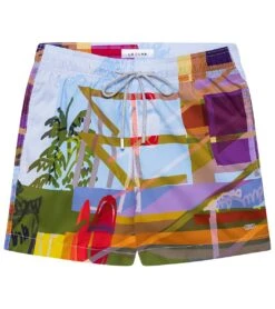 Men's Miami Beach Tower 1 Swim Trunks