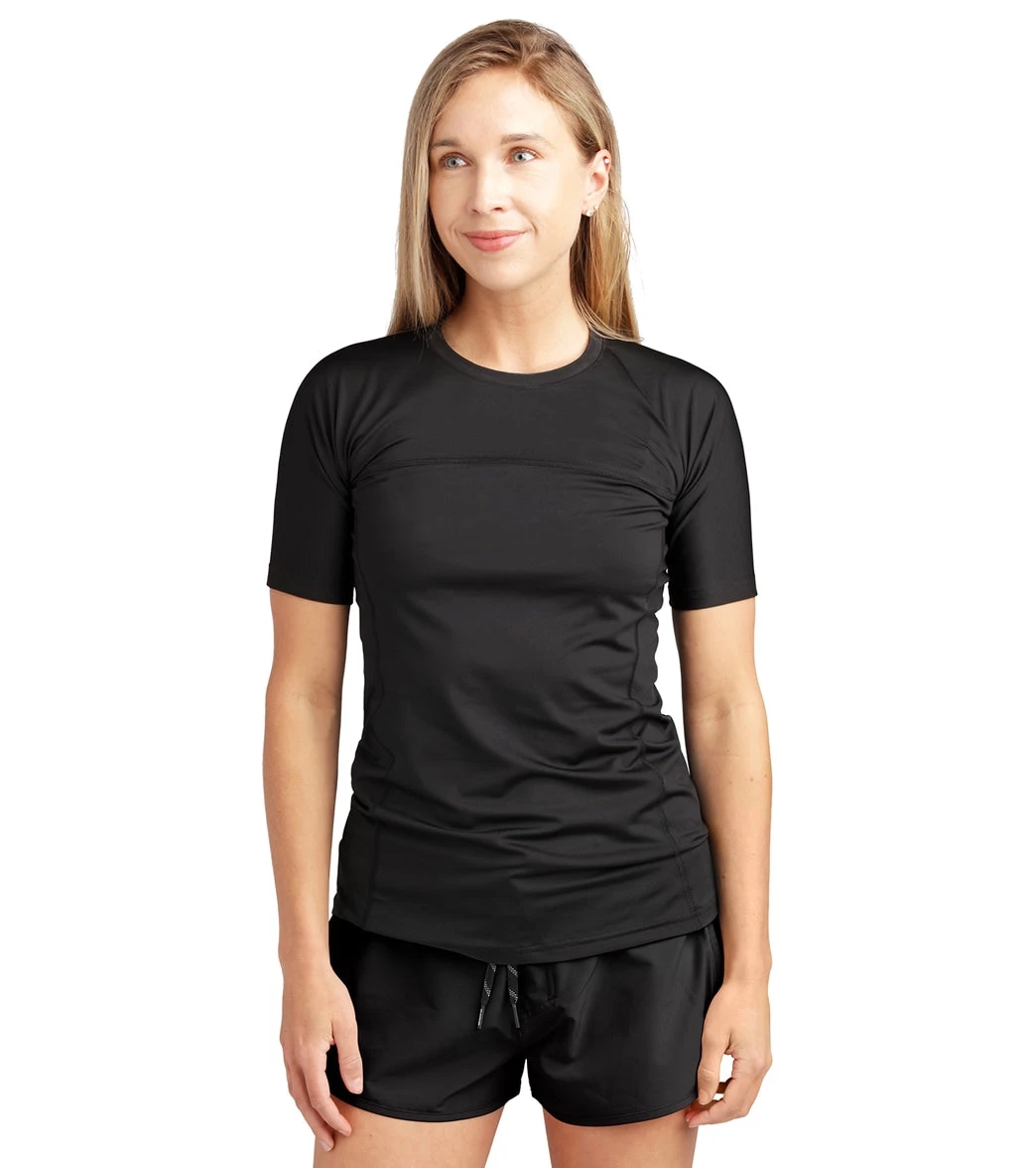 Dakine Women's HD Crew Short Sleeve UPF 50 Rash Guard
