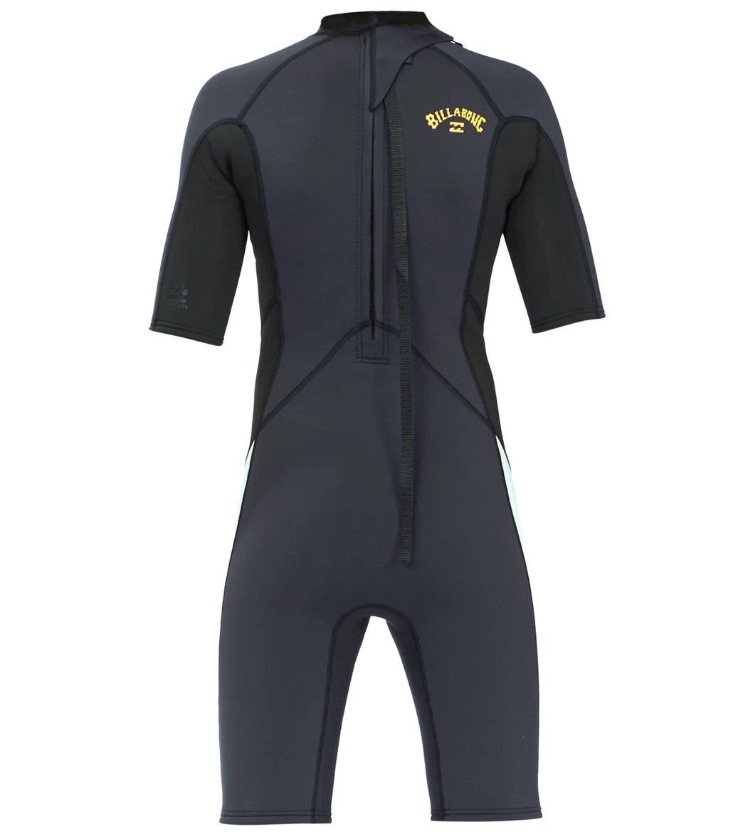 Billabong Kids' 2/2mm Absolute Back Zip Short Sleeve Springsuit - Image 2