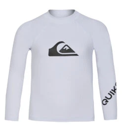 Quiksilver Youth All Time Long Sleeve UPF 50 Rash Guard