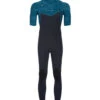 Rip Curl Men's 2/2mm Dawn Patrol Short Sleeve Chest Zip Fullsuit Wetsuit