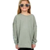 Volcom Girls' Werkin Double Long Sleeve Tee (Big Kid)