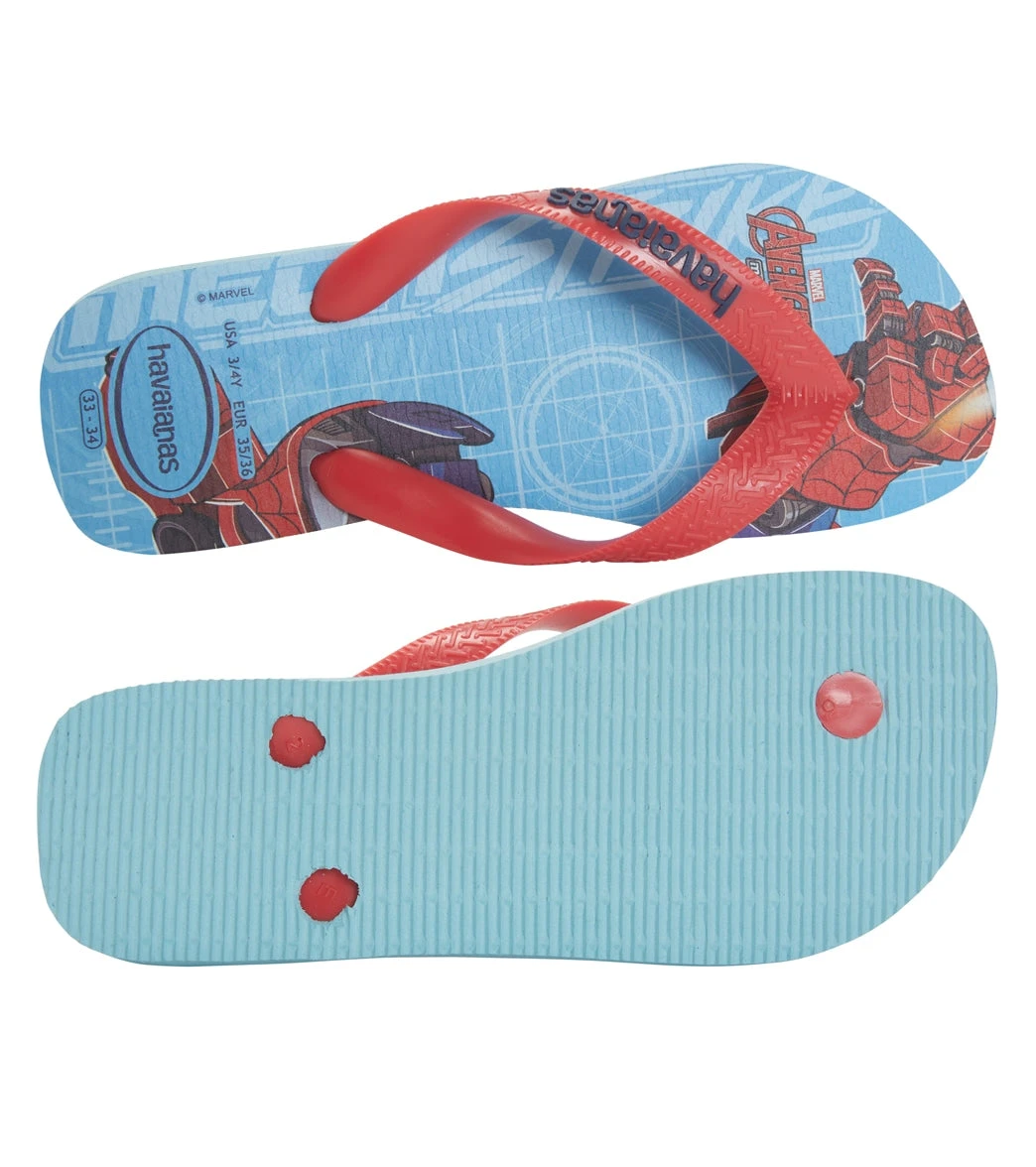 Havaianas Boys' Top Marvel Flips Flops (Toddler, Little Kid, Big Kid) - Image 4