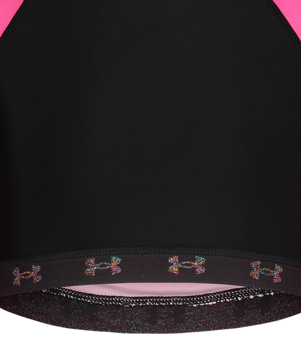 Under Armour Girls' UA Two Piece Rashguard Set (Little Kid, Big Kid) - Image 4