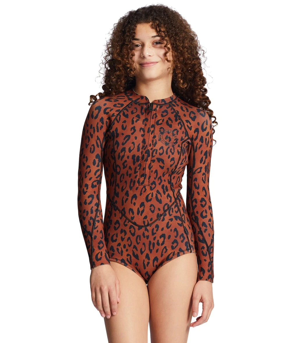 Billabong Youth 2mm Salty Dayz Long Sleeve Springsuit Wetsuit