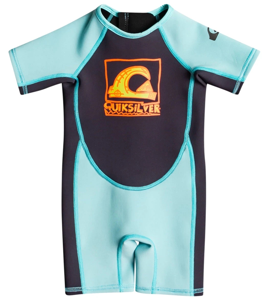 Quiksilver Youth 1.5mm Toddler Back Zip Short Sleeve Springsuit Wetsuit