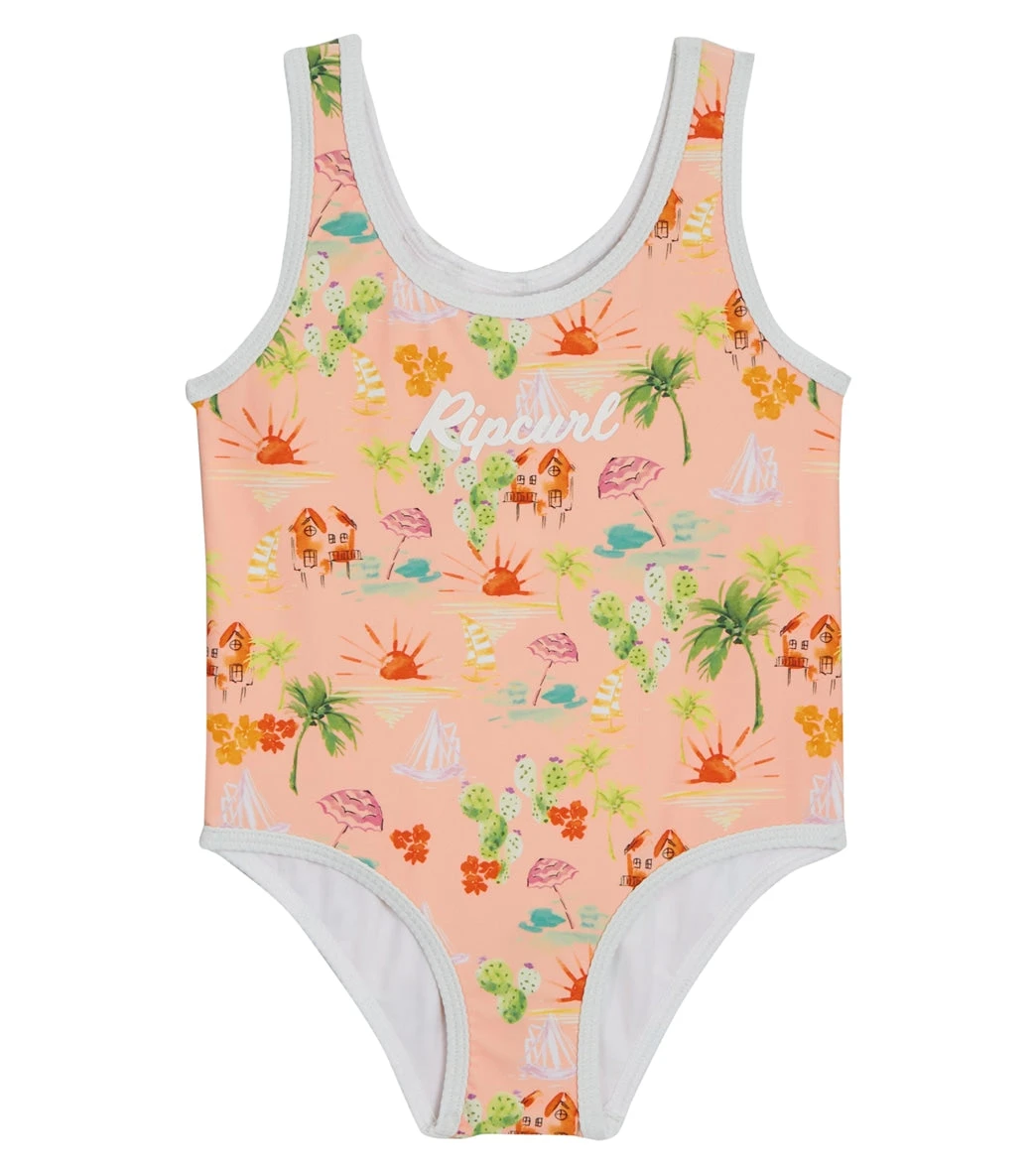 Rip Curl Girls' Vacation Club One Piece Swimsuit (Toddler, Little Kid)