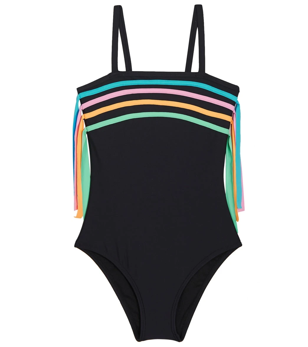 Girls' French Fringe One Piece Swimsuit (Big Kid)